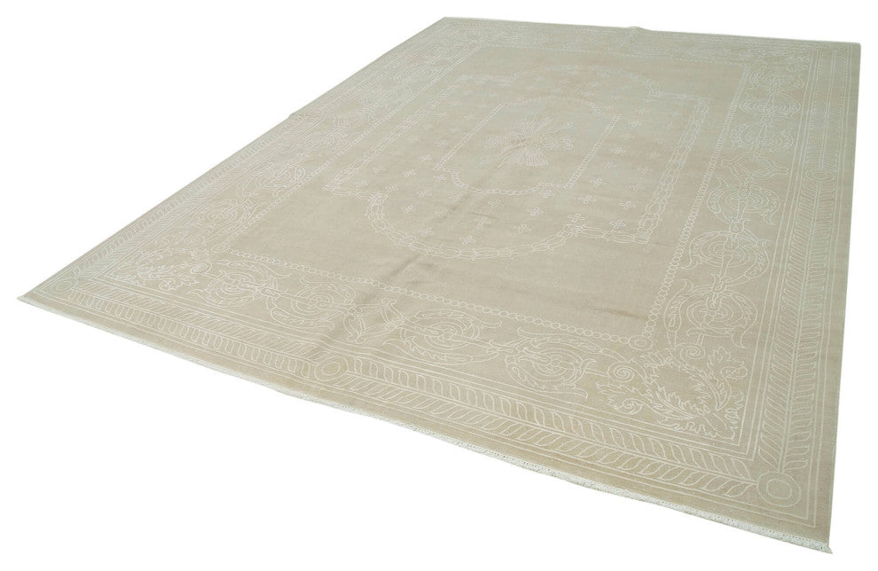 Rug N Carpet - Hand-knotted Oriental 8' 6'' x 11' 6'' Vintage Area Rug