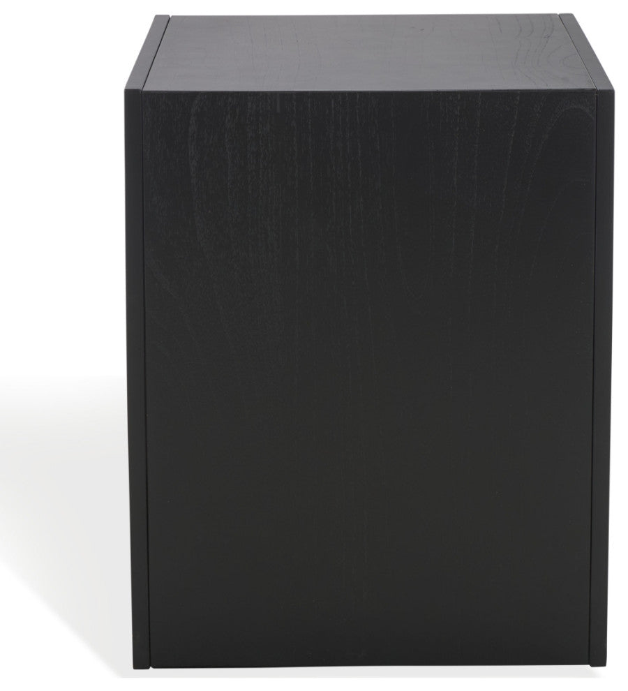 Safavieh Couture Tawney "C" Wood Accent Table, Black