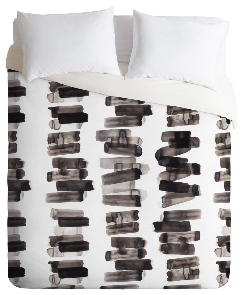 Kent Youngstrom Brush Strokes Duvet Cover Set, Twin XL