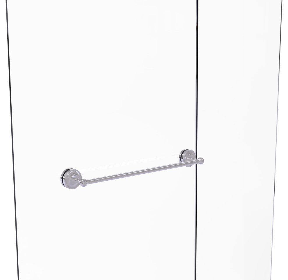 Prestige Regal 24" Shower Door Towel Bar, Polished Chrome