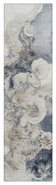 Machine Washable Indoor/Outdoor Chantille ACN1860 Ivory 2'3" x 7'6" Runner Rug