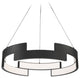 Trap 1 Light Pendant, Black