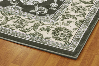 Legacy Dark Gray Ivory Rug, 5'3"x7'7"