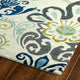 Kaleen Hand-Tufted Global Inspiration Wool Rug, Blue, 2''6"x8''