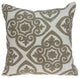 HomeRoots 20" x 7" x 20" Bling Ivory Pillow Cover With Poly Insert