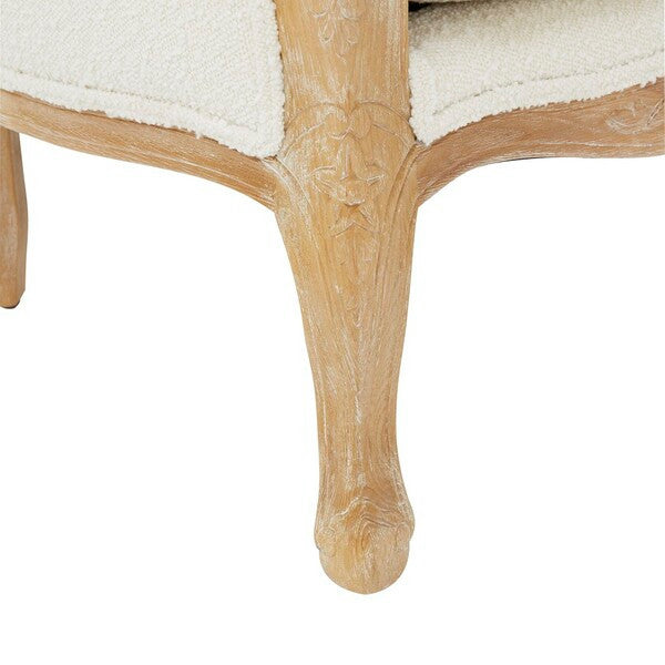 Safavieh Fallon Wing Chair Ivory