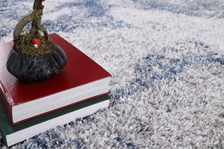 Noori Rug Shag Adrian Blue/Ivory Rug