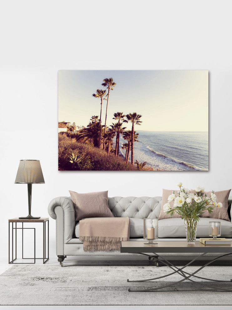 "Hillside Blues" Painting Print on Wrapped Canvas