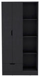 Armoire Dover, Bedroom, Black