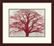 "Purple Oak" Framed Digital Print by Alessio Aprile, 24x20"