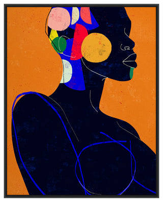 Manga 7 Fine Art Print, Black, 50"x40"