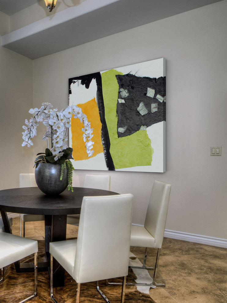 "Touch of Modern II" Painting Print on Canvas by Irena Orlov