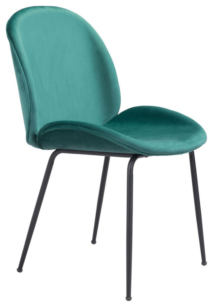 Miles Dining Chair, Set of 2 Green