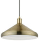 Livex Lighting 1 Light Antique Brass Pendant