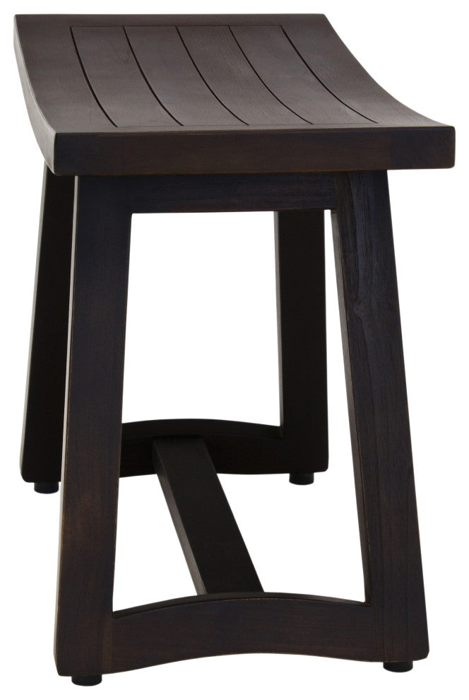 Patented 24" Asia Buru Mocha-Shield Teak Shower Bench