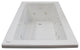 Bronzino 36 x 72 Rectangular Air & Whirlpool Jetted Drop-In Bathtub