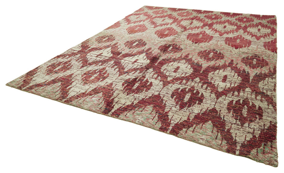 Rug N Carpet - Handmade Decorative 8' 10'' x 11' 9'' Moroccan Area Rug