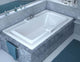 Venzi Celio 46"x78" Endless Flow Air Jetted Bathtub By Atlantis