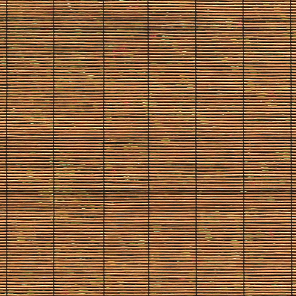 Imperial Matchstick Cord-Free Roll Up Shade, Fruitwood, 48"x72"