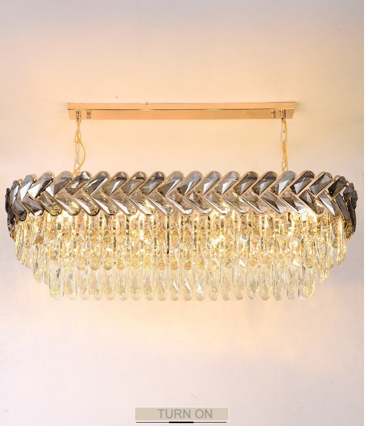 MIRODEMIÂ® Fluelen | Colourful Rainbow Glass Ball Chandelier, L31.5", Dimmable, Cool Light