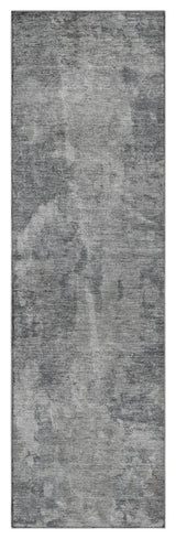 Premium Machine Washable Mayfield AMF573 Gray 2'3" x 7'6" Runner Rug