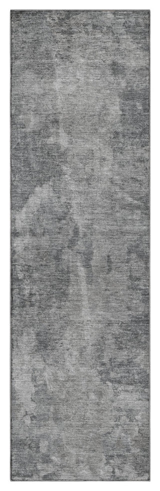 Premium Machine Washable Mayfield AMF573 Gray 2'3" x 7'6" Runner Rug