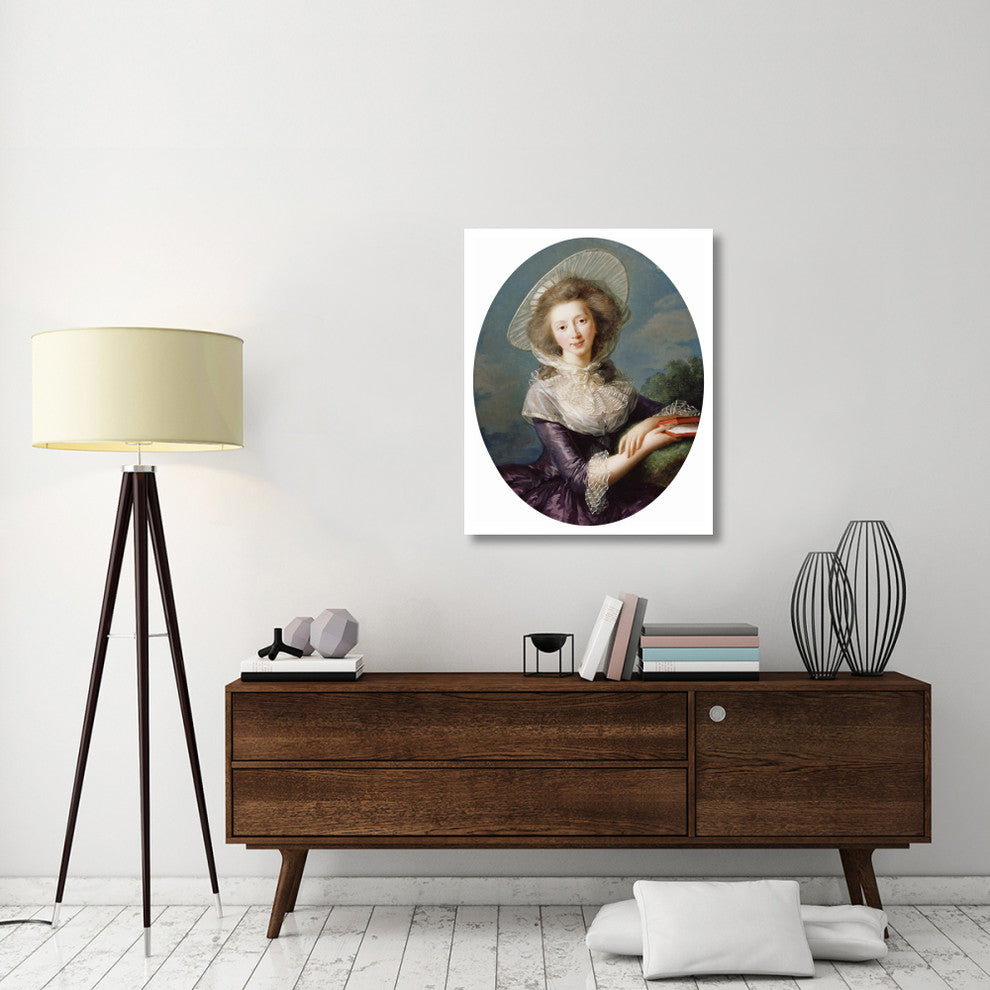 "The Vicomtesse de Vaudreuil" Paper Print by Elisabeth Vigï¿½e Le Brun, 30"x37"