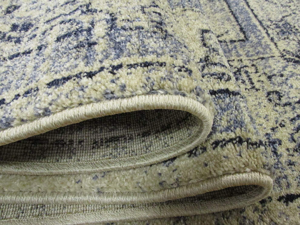 Unique Loom Ivory La Jolla Botanica 6'x9' Area Rug