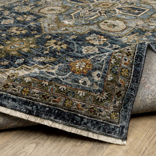 Aberdeen 1144Q Blue/Taupe 3'3" x 5' Rug