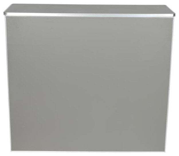 4' Laminate Foldable Bar, Gray