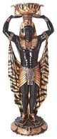 Grand Scale Nubian Guard With Urn