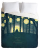 Deny Designs Belle13 Totoros Dream Forest Duvet Cover - Lightweight