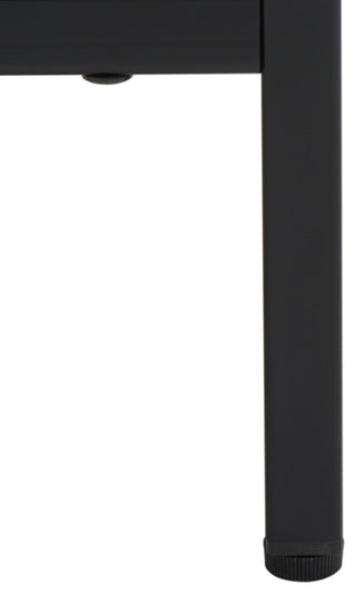 Safavieh Lylia 2 Drawer Nightstand, Black