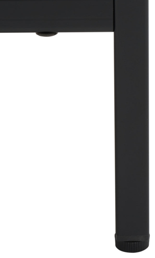 Safavieh Lylia 2 Drawer Nightstand, Black