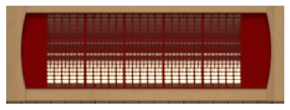 FAR Infrared Sauna - Maxxus 3 person Low EMF "Trinity" Dual Tech