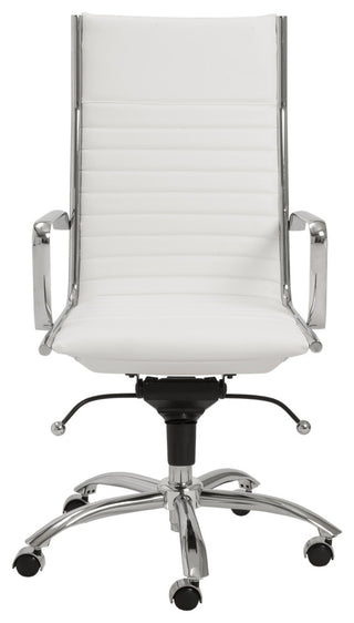LuvModern Boss Executive Adjustable Swivel Office Chair, White