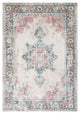 Surya Serapi SRP-2311 7'10"x10'6" Rug, Cream/Rose/Pale Pink/Gray/Gray/Navy/Aqua