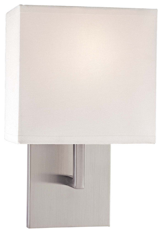 George Kovacs Sconce Brushed Nickel One Light Wall Sconce P470-084