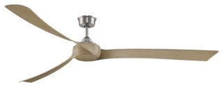 Fanimation Wrap Custom-KIT-84 Wrap Custom 84" 3 Blade Indoor / - Brushed Nickel