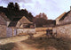 Alfred Sisley Village Street in Marlotte, 18"x27" Wall Decal