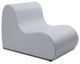 Midtown Foam Classroom Chair, Medium Size - Premium Vinyl - Submarine Grey