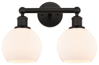 Innovations 616-2W-OB-G121-6 2 Light Bath Vanity Light, Oil Rubbed Bronze