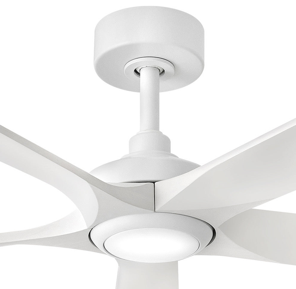 Hinkley Layton 58" Smart Fan, Matte White