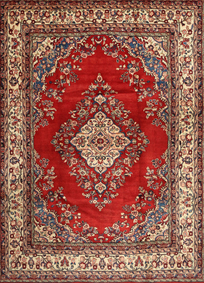 Ahgly Company Indoor Rectangle Traditional Area Rugs, 7' x 9'
