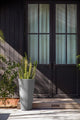 Veradek Demi Series Tall 26" Planter, Gray, 2 Pack