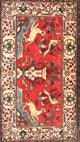 Ahgly Company Indoor Rectangle Traditional Area Rugs, 3' x 5'