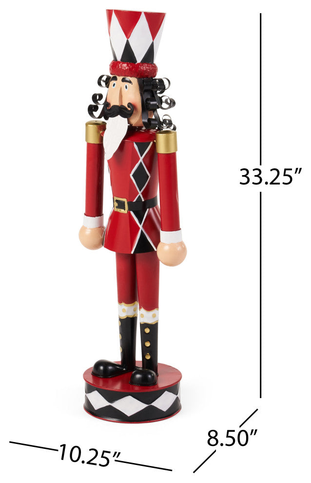 Breier 33.25" Toy Soldier Decoration, Red