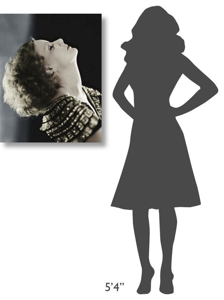 "Greta Garbo" Stretched Canvas Giclee by Hollywood Photo Archive, 24"x30"