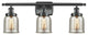 Innovations 916-3W-BK-G58-LED 3-Light Bath Vanity Light, Matte Black