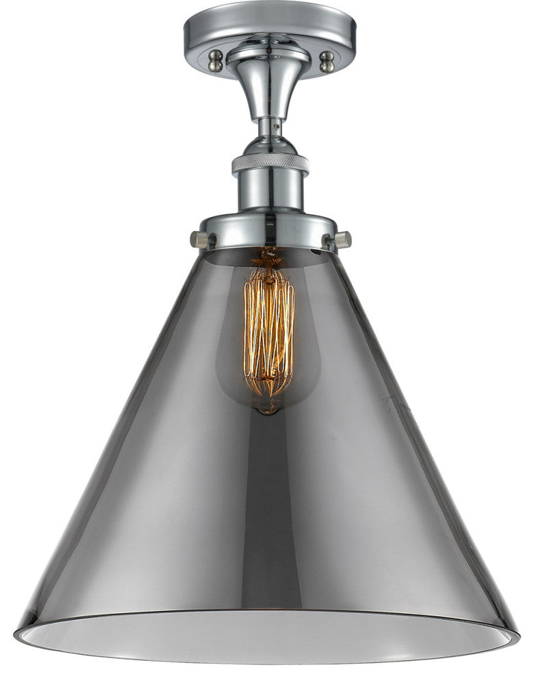 Innovations Lighting 916-1C-PC-G43-L-LED X-Large Cone 1 Light Semi-Flush Mount